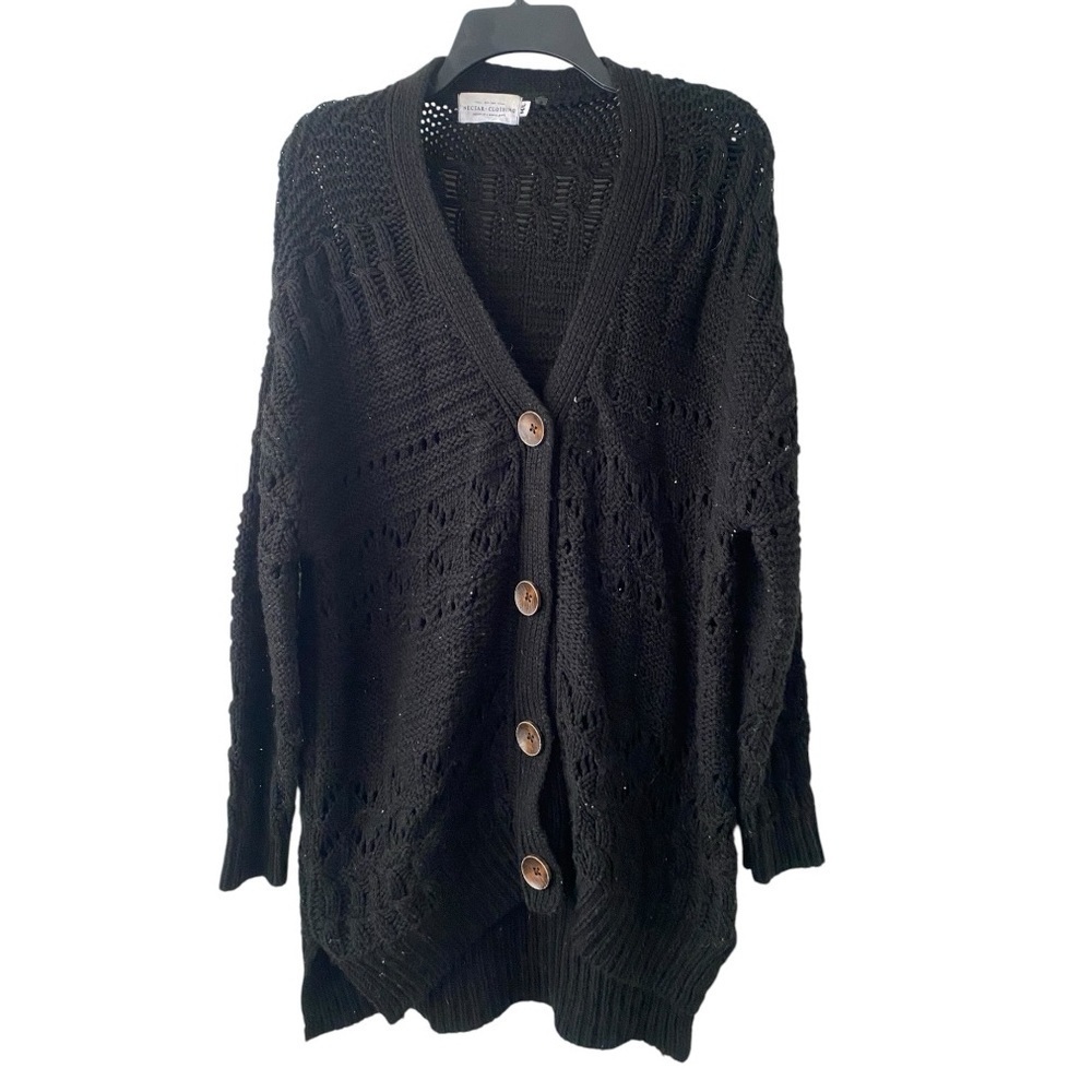 Nectar Clothing Chunky Button Cardigan I Size: M/L